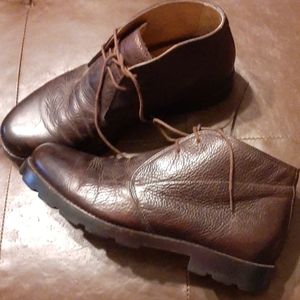 Ralph Lauren Polo Chukka Brown Leather lace boots